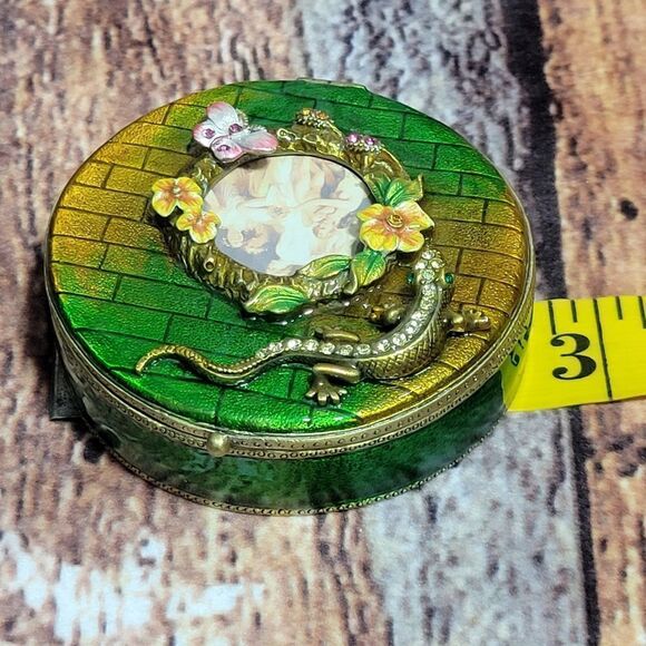 Swarovski Crystal Picture Trinket Box - Picture 9 of 10